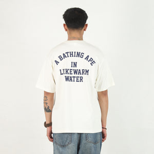 Lukewarm Water Logo Relaxed T-Shirt - Ivory