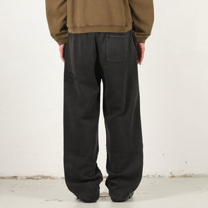 Faded Graphic Fleece Pant - Washed Black