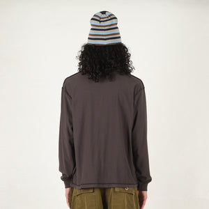 Lazy LS Tee - Vintage Black