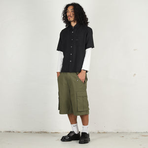 Cargo Short Ripstop - Olive Green
