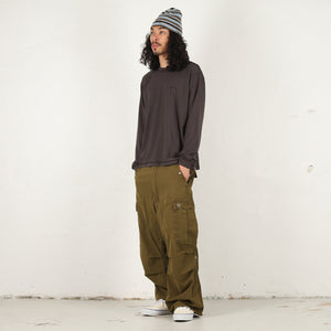 Lazy LS Tee - Vintage Black