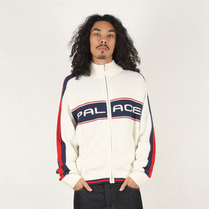 Easy Funnel Knit - Soft White