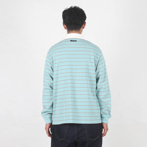 Pin Striped Rugby - Blue