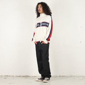 Easy Funnel Knit - Soft White