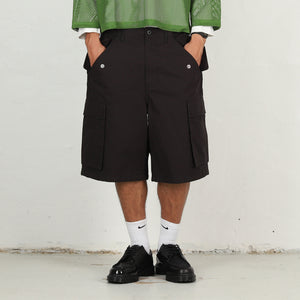 Cargo Short Ripstop - Black
