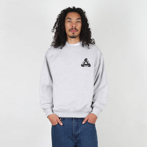 Tri-Ferg Crew Grey Marl