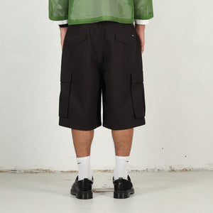 Cargo Short Ripstop - Black