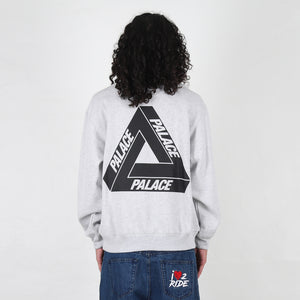 Tri-Ferg Crew Grey Marl