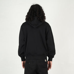 Hooded Eldon Sweat Jacket - Black