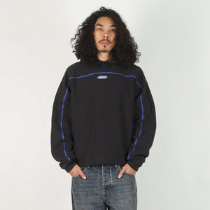 Oval Pullover Hood - Black