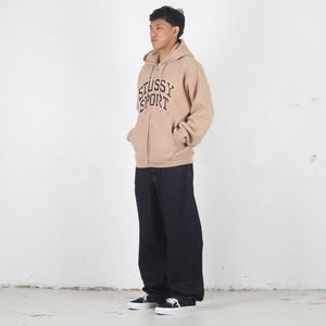 Stussy Sport Zip Hood - Tan
