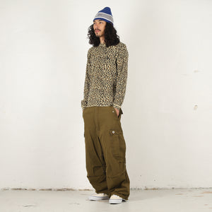 Raglan Thermal Basic Stock - Leopard