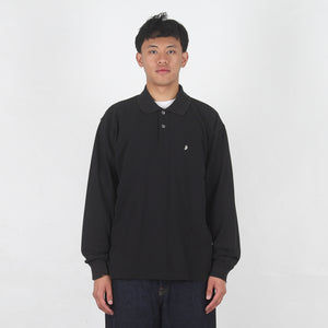 Ls Classic Pique Polo - Black