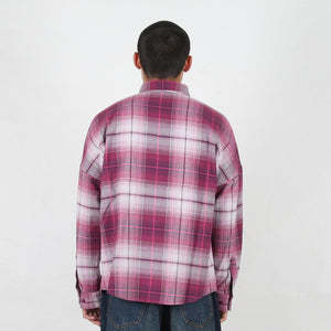 Lumberyak Overshirt Burgundy Plaid