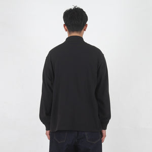 Ls Classic Pique Polo - Black