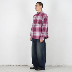 Lumberyak Overshirt Burgundy Plaid