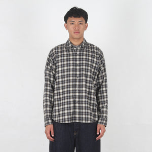 Matthew Plaid Shirt - Black
