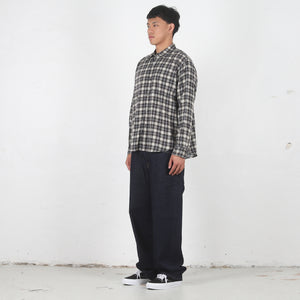Matthew Plaid Shirt - Black
