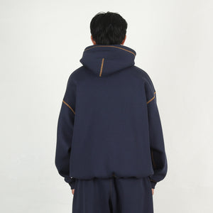 Not Basic Hoodie - Navy