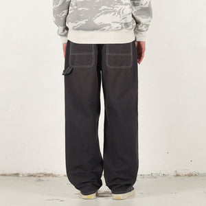10 Oz Double Knee Pant - Black