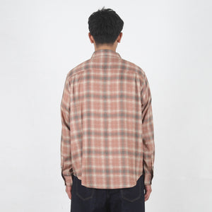 Matthew Plaid Shirt Sd - Brick