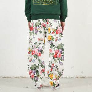 Baggy Panel Jean - Flowers