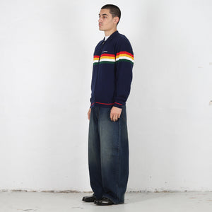 Paltro Stripe Knit Navy