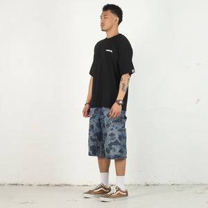 Shark Shijin Bathing Ape Logo T-Shirt - Black