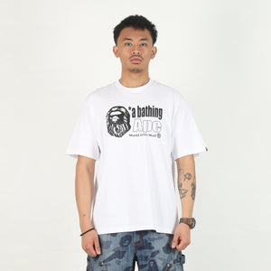 Ape Head Logo Relaxed T-Shirt - White