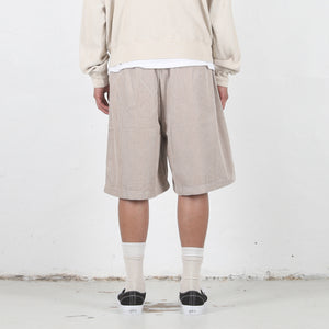 Baggy Beach Short Twill Cord - Khaki