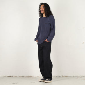 Raglan Thermal Basic Stock - Navy