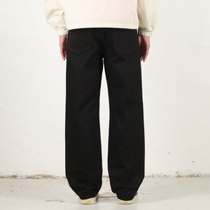 New Classic Jeans Denim - Raw Black Contrast Stitch