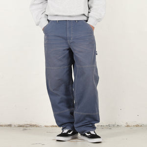 10 Oz Double Knee Pant - Navy