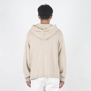 Beach Hooded Sweater - Oatmeal