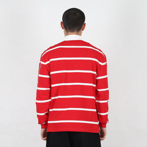 Skull Crest Rugby Racey Red