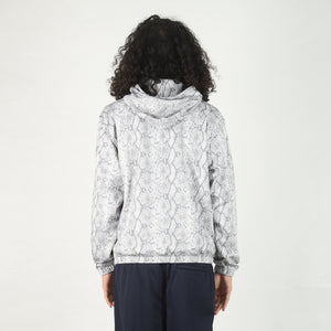 Athletic Mesh Zip Hood -  Snake