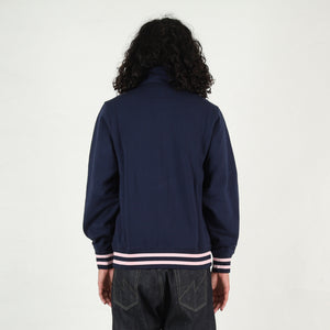 Sporty Zip Funnel - Navy