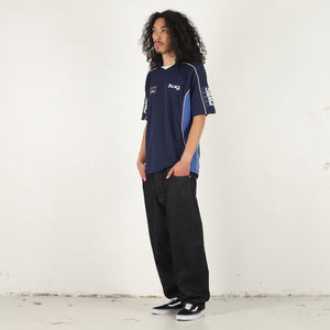 Palace Golf Mesh Polo - Navy