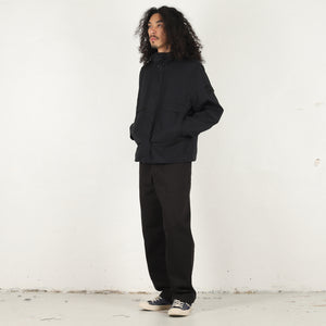 Q100025 Short Parka - Black