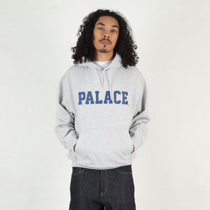 Uni Hood - Grey Marl
