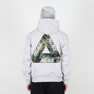 Camo Tri-Ferg Hood Grey Marl