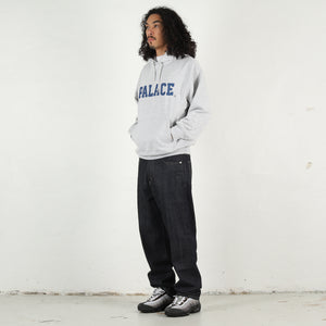 Uni Hood - Grey Marl