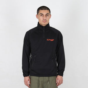 Recon 1/4 Zip Black
