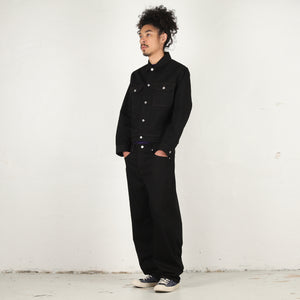Big Ol Jean Denim - Raw Black Contrast Stitch