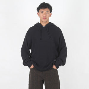 Beach Hooded Sweater - Black