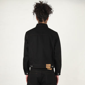 Trucker Denim - Raw Black Contrast Stitch
