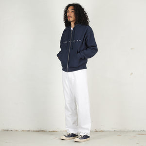 S Box Zip Hood - Navy
