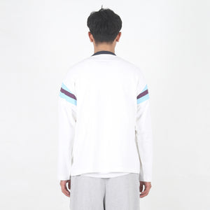 Ls Ringer Tee - White