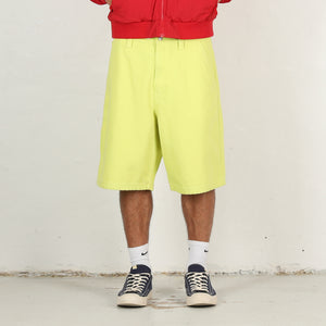 Work Short Canvas - Yellow