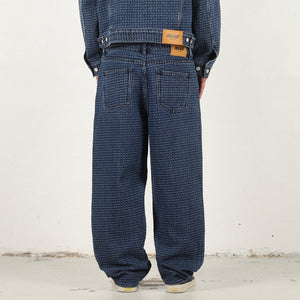 P90 Baggy Stitch Jean - Mid Indigo